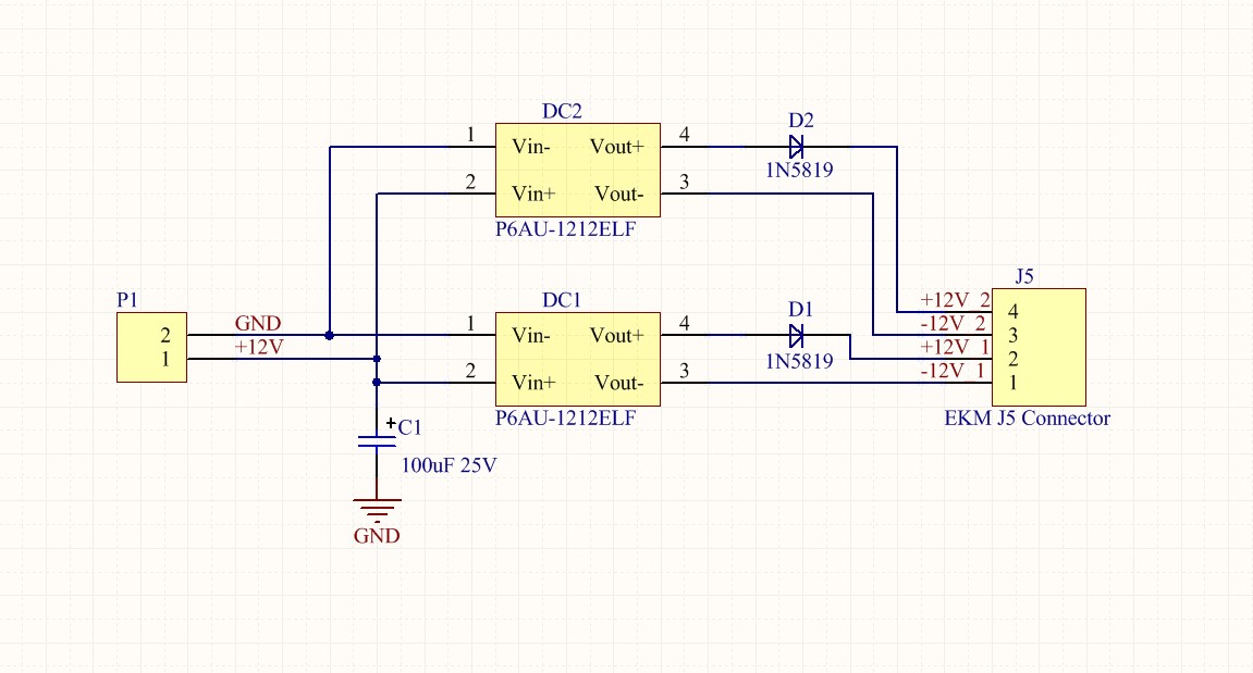 Pic. 1 External Power Supply schematic