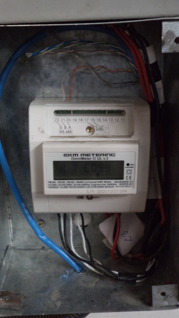 Meter 2 connected to Meter 1