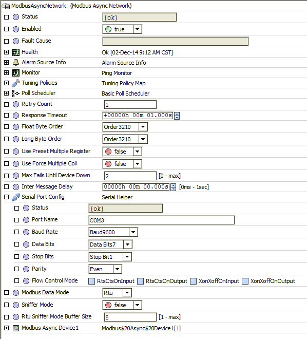 Network Screen